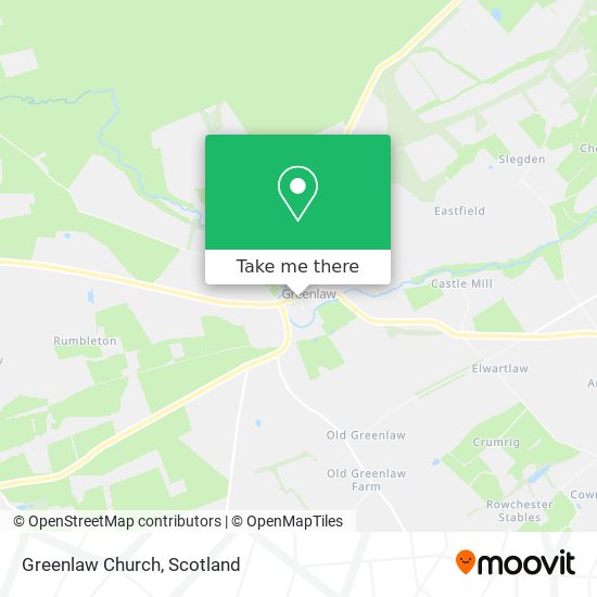 Greenlaw Church map
