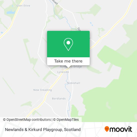 Newlands & Kirkurd Playgroup map