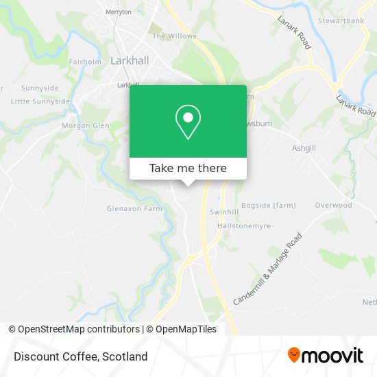 Discount Coffee map