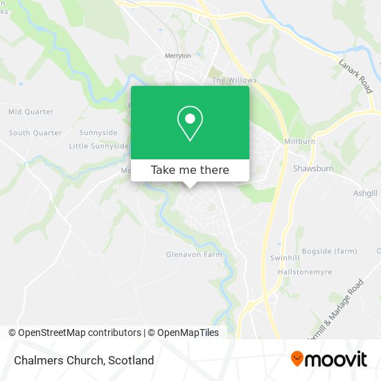 Chalmers Church map