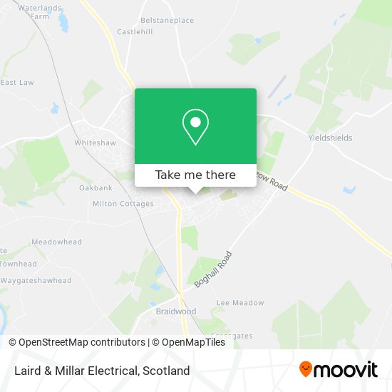 Laird & Millar Electrical map