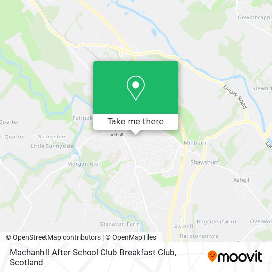 Machanhill After School Club Breakfast Club map