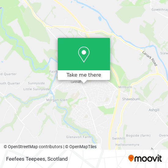 Feefees Teepees map