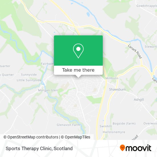 Sports Therapy Clinic map