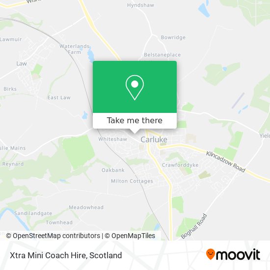 Xtra Mini Coach Hire map