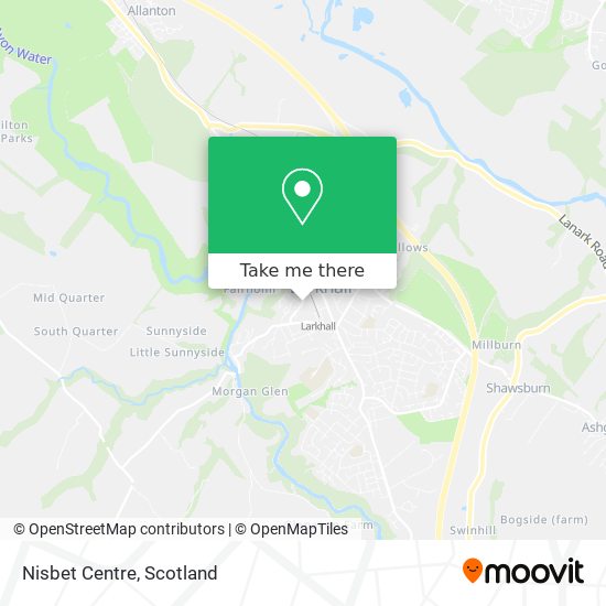 Nisbet Centre map