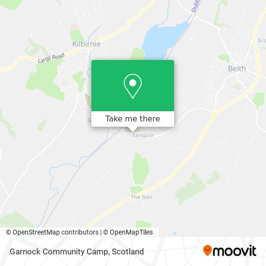 Garnock Community Camp map
