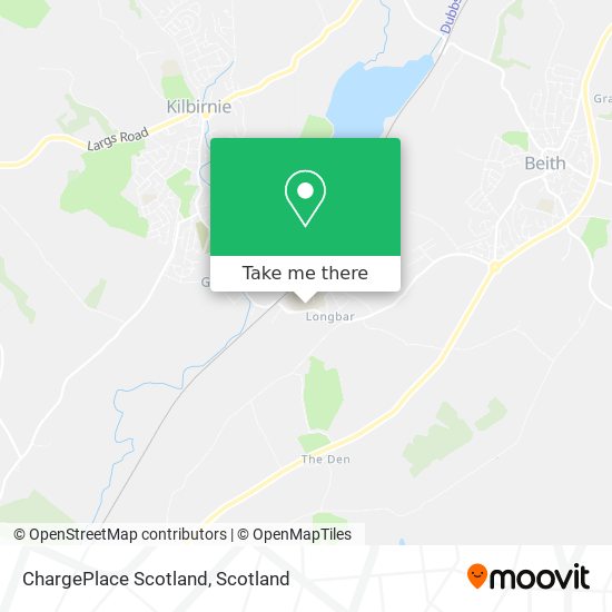 ChargePlace Scotland map