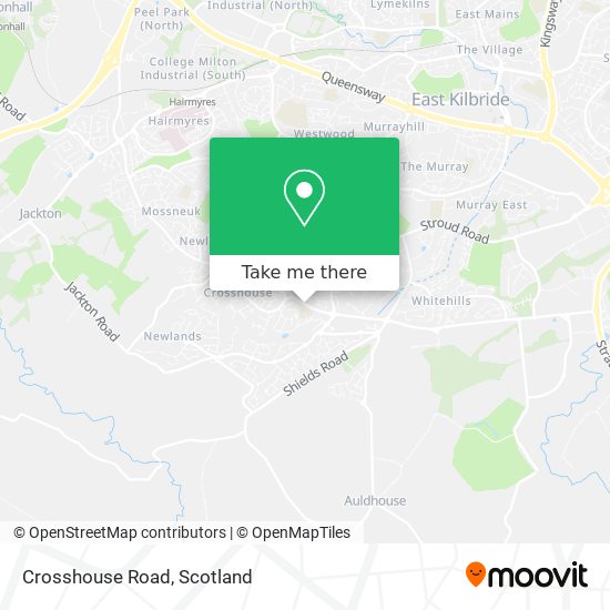 Crosshouse Road map