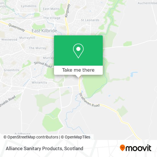 Alliance Sanitary Products map