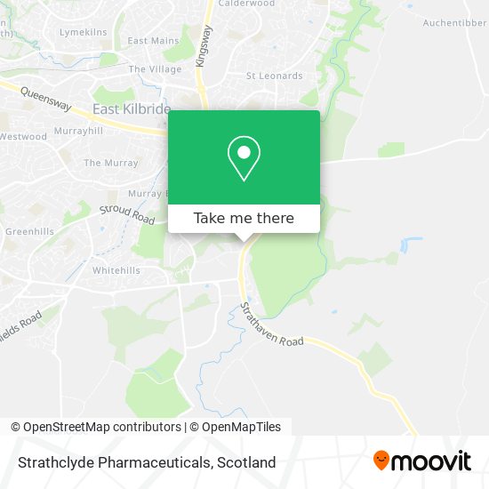 Strathclyde Pharmaceuticals map