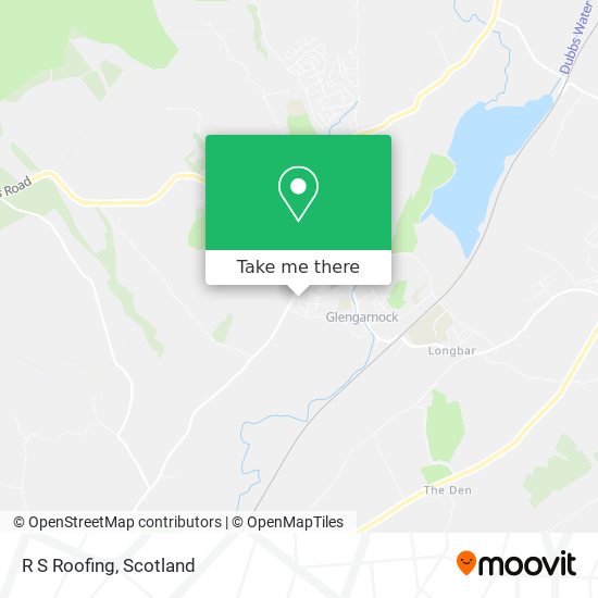 R S Roofing map