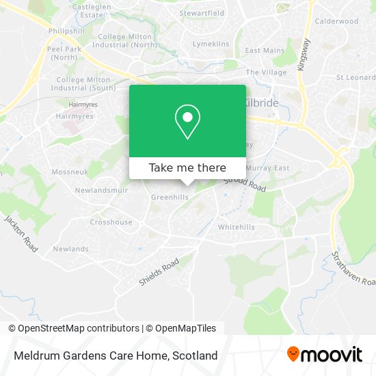 Meldrum Gardens Care Home map