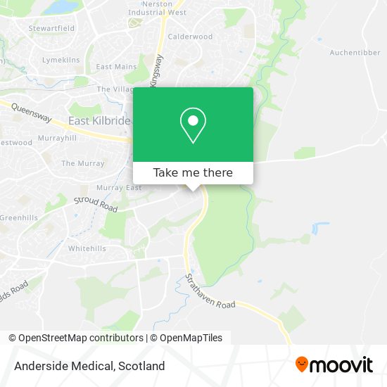 Anderside Medical map