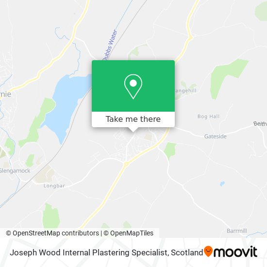 Joseph Wood Internal Plastering Specialist map
