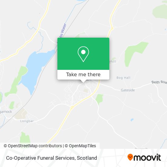 Co-Operative Funeral Services map