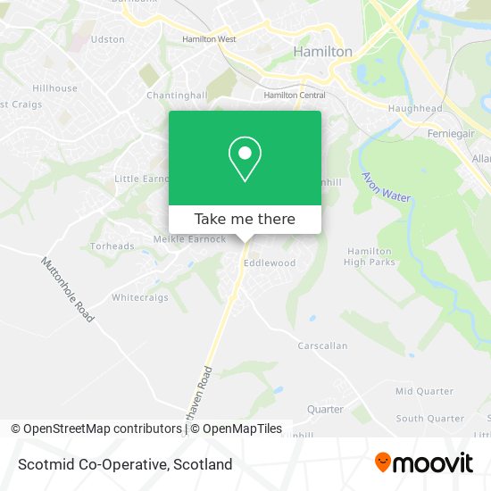 Scotmid Co-Operative map