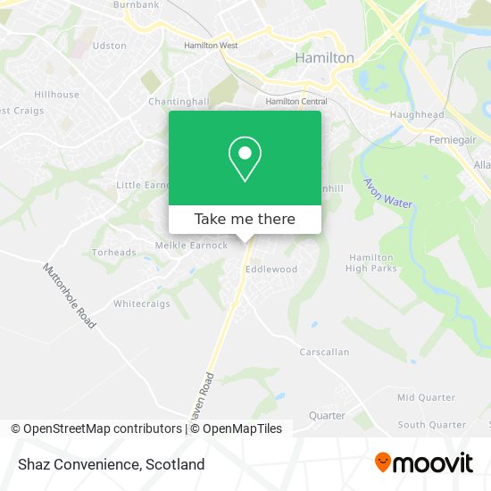Shaz Convenience map