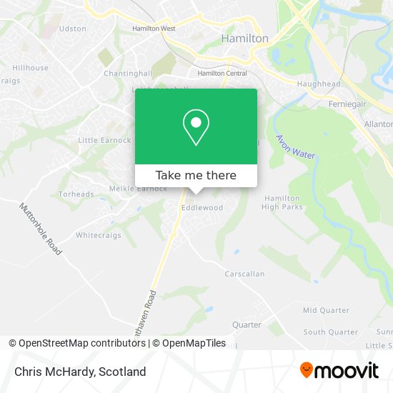 Chris McHardy map