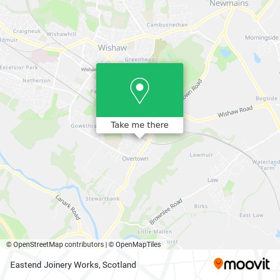 Eastend Joinery Works map