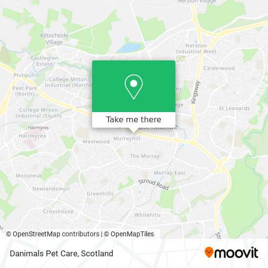 Danimals Pet Care map