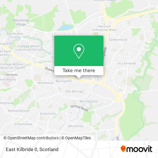 East Kilbride 0 map