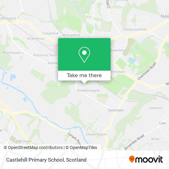 Castlehill Primary School map
