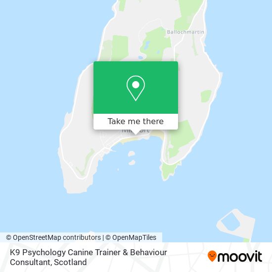 K9 Psychology Canine Trainer & Behaviour Consultant map