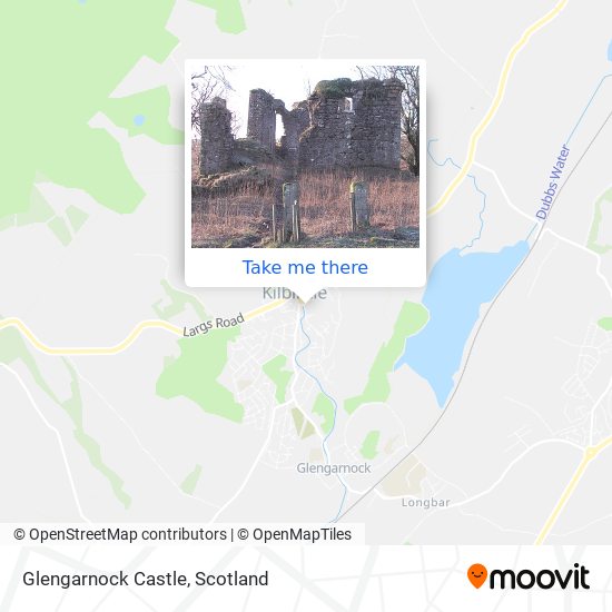 Glengarnock Castle map