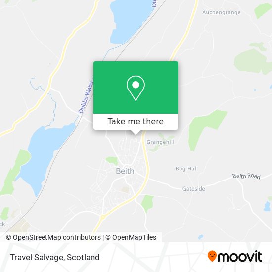 Travel Salvage map