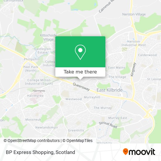 BP Express Shopping map