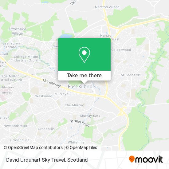 David Urquhart Sky Travel map