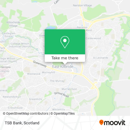 TSB Bank map