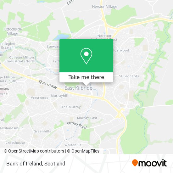 Bank of Ireland map