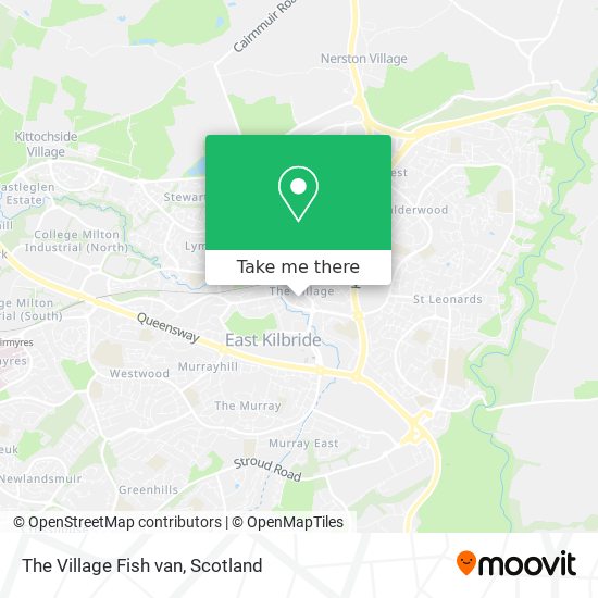 The Village Fish van map