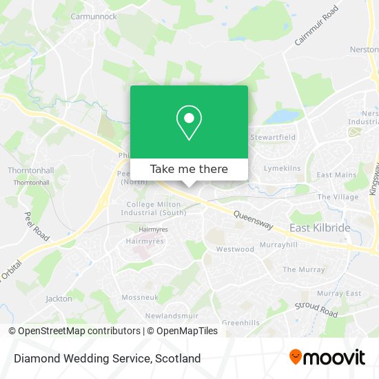 Diamond Wedding Service map