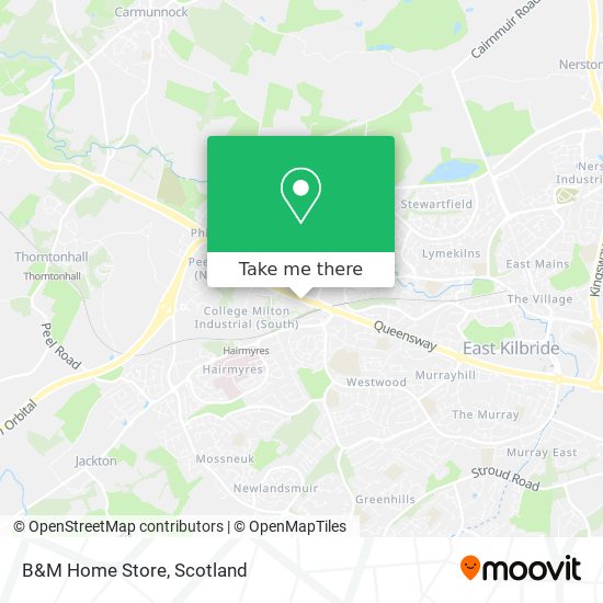 B&M Home Store map