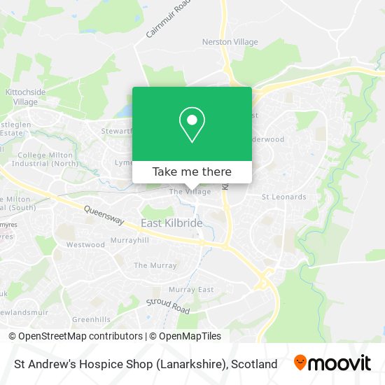 St Andrew's Hospice Shop (Lanarkshire) map