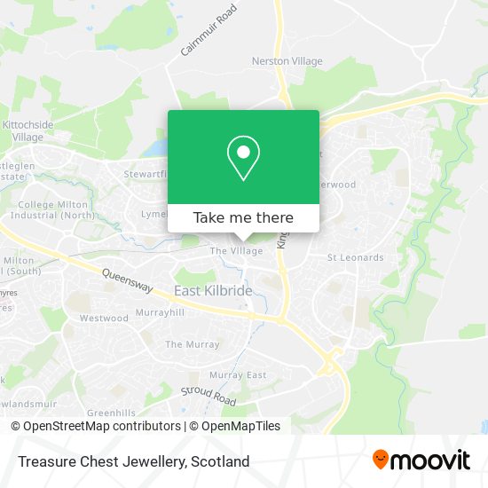 Treasure Chest Jewellery map