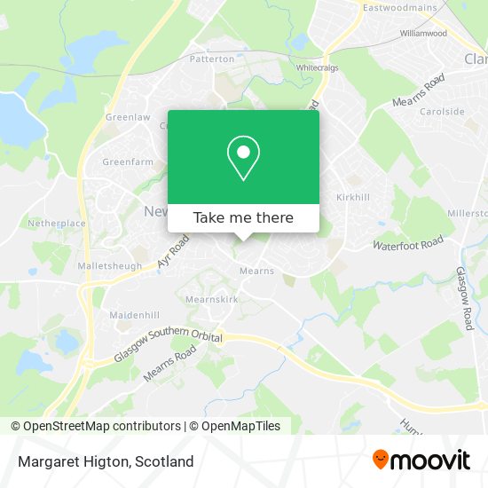 Margaret Higton map