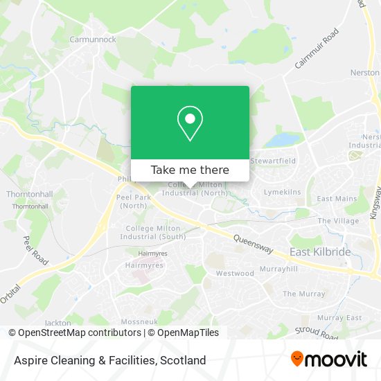 Aspire Cleaning & Facilities map