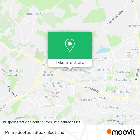 Prime Scottish Steak map