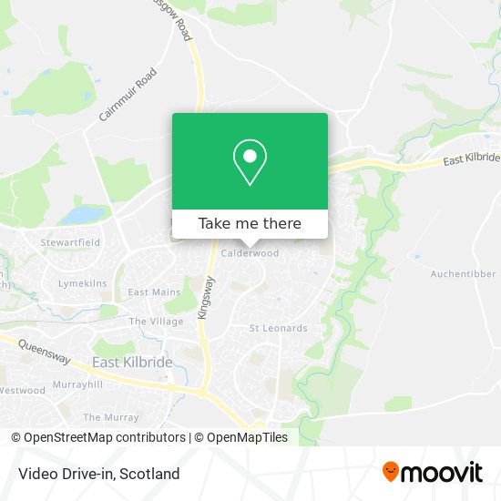 Video Drive-in map