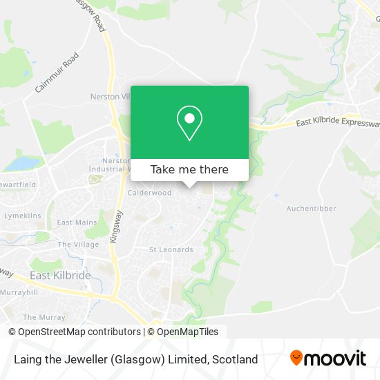 Laing the Jeweller (Glasgow) Limited map