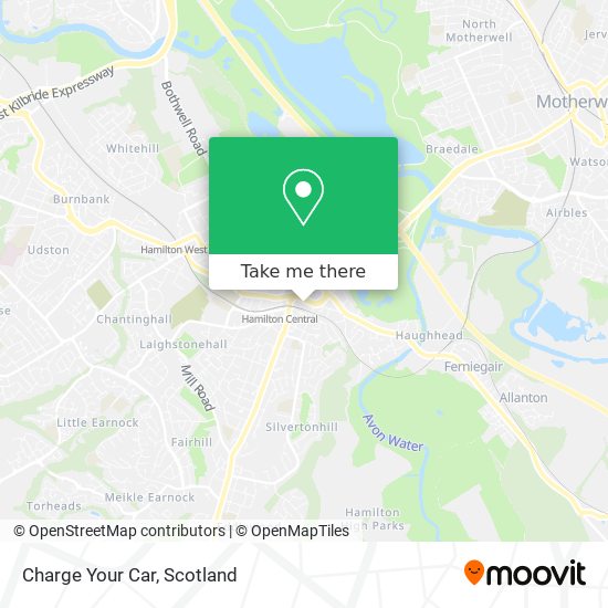 Charge Your Car map