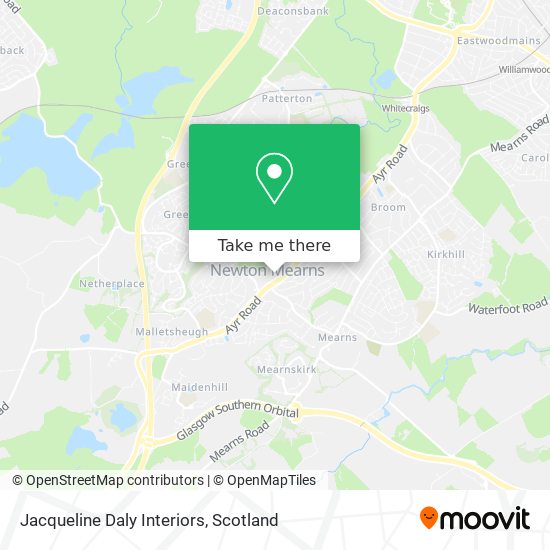 Jacqueline Daly Interiors map