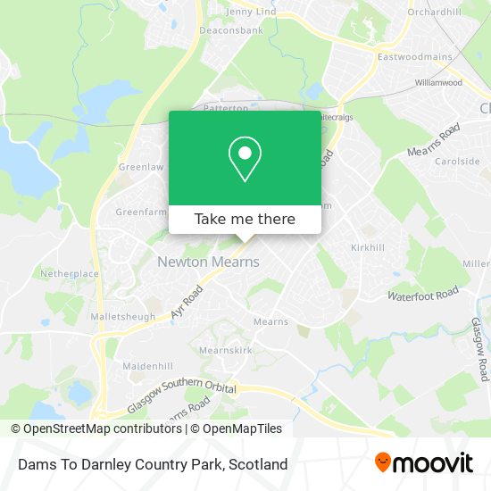 Dams To Darnley Country Park map