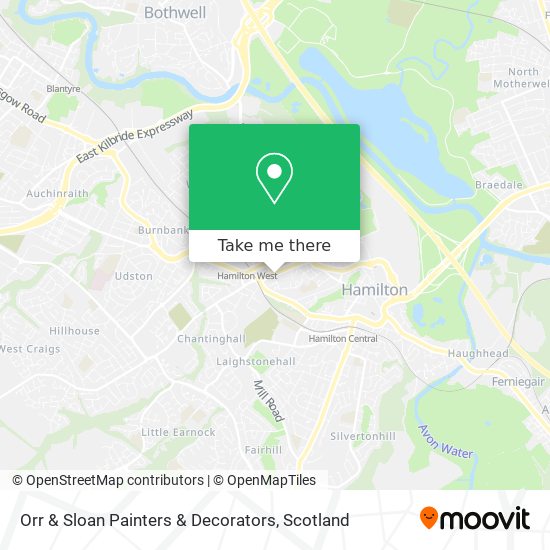 Orr & Sloan Painters & Decorators map