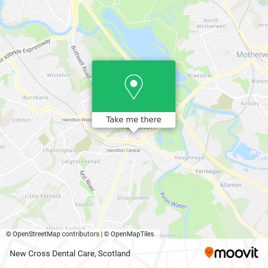 New Cross Dental Care map