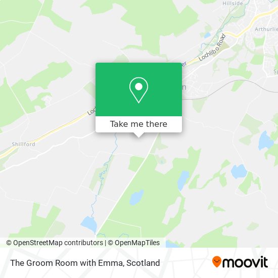 The Groom Room with Emma map
